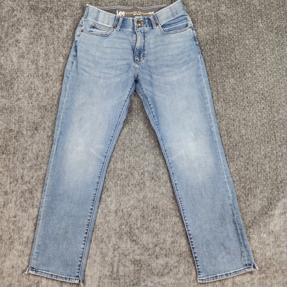 Lee Other - Lee Jeans Denim‎ Mens 33x32 Light Wash Extreme Motion MVP Athletic Fit 102018312